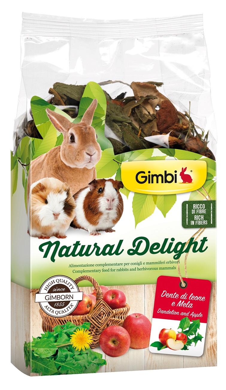 Gimbi Natural Delight pampeliška a jablko 100 g