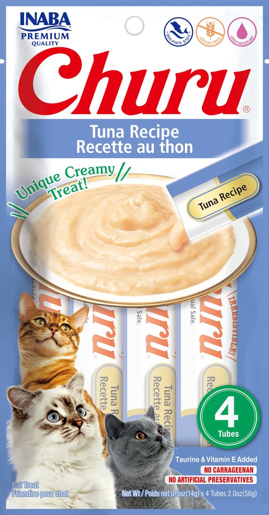 INABA Cat Churu Purée - ton 4 x 14 g