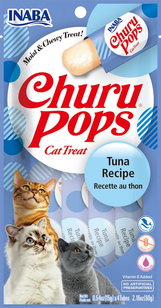 INABA Cat Churu Pops - tuńczyk 4 x 15 g