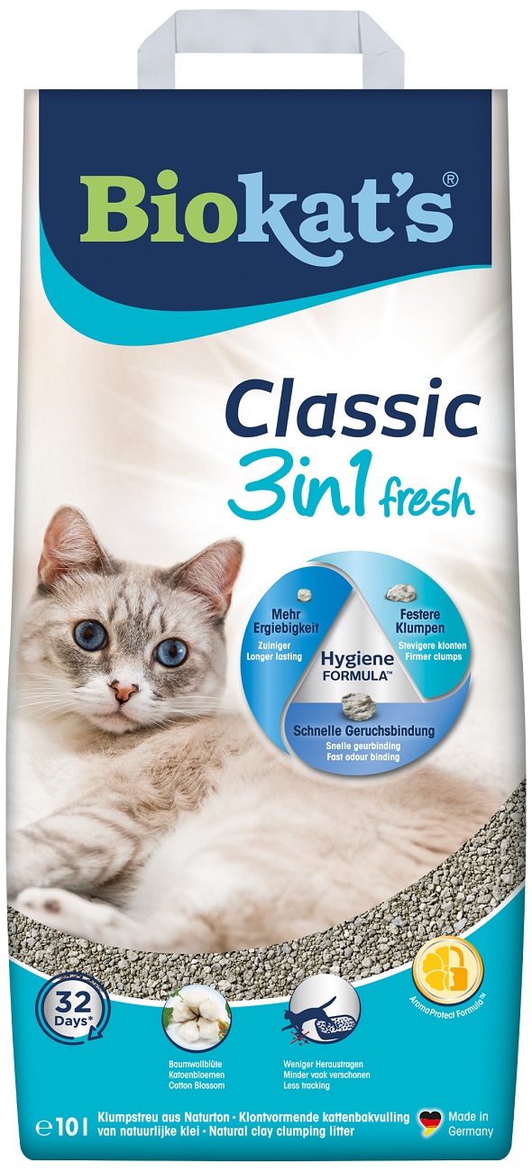 Biokat's Classic Fresh 3in1 Cotton Blossom alom 2 x 10 l