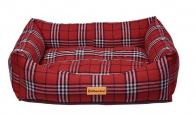 ZooBeeDoo Danish Liegeplatz - Rot 95 x 70 x 22 cm