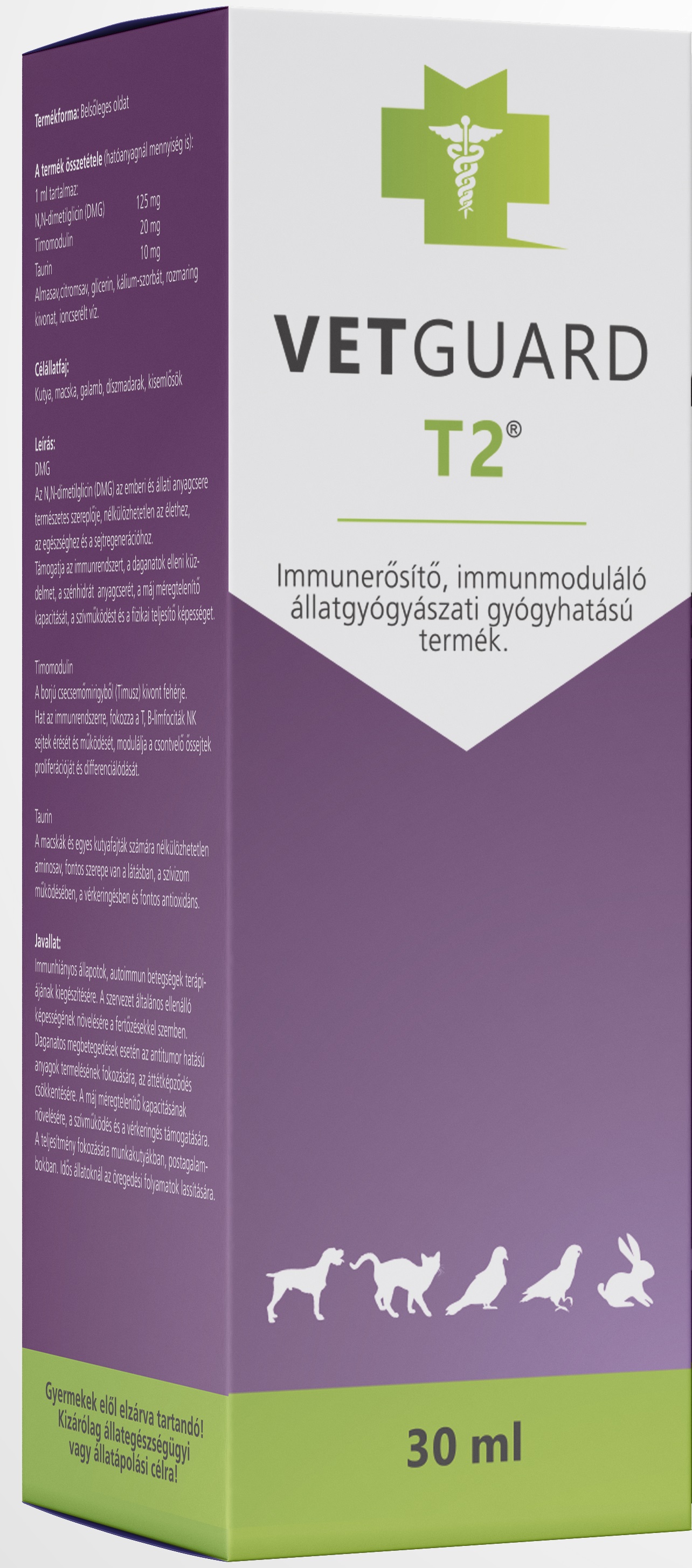 VetGuard T2 soluție orală de întărire a imunității 120 ml