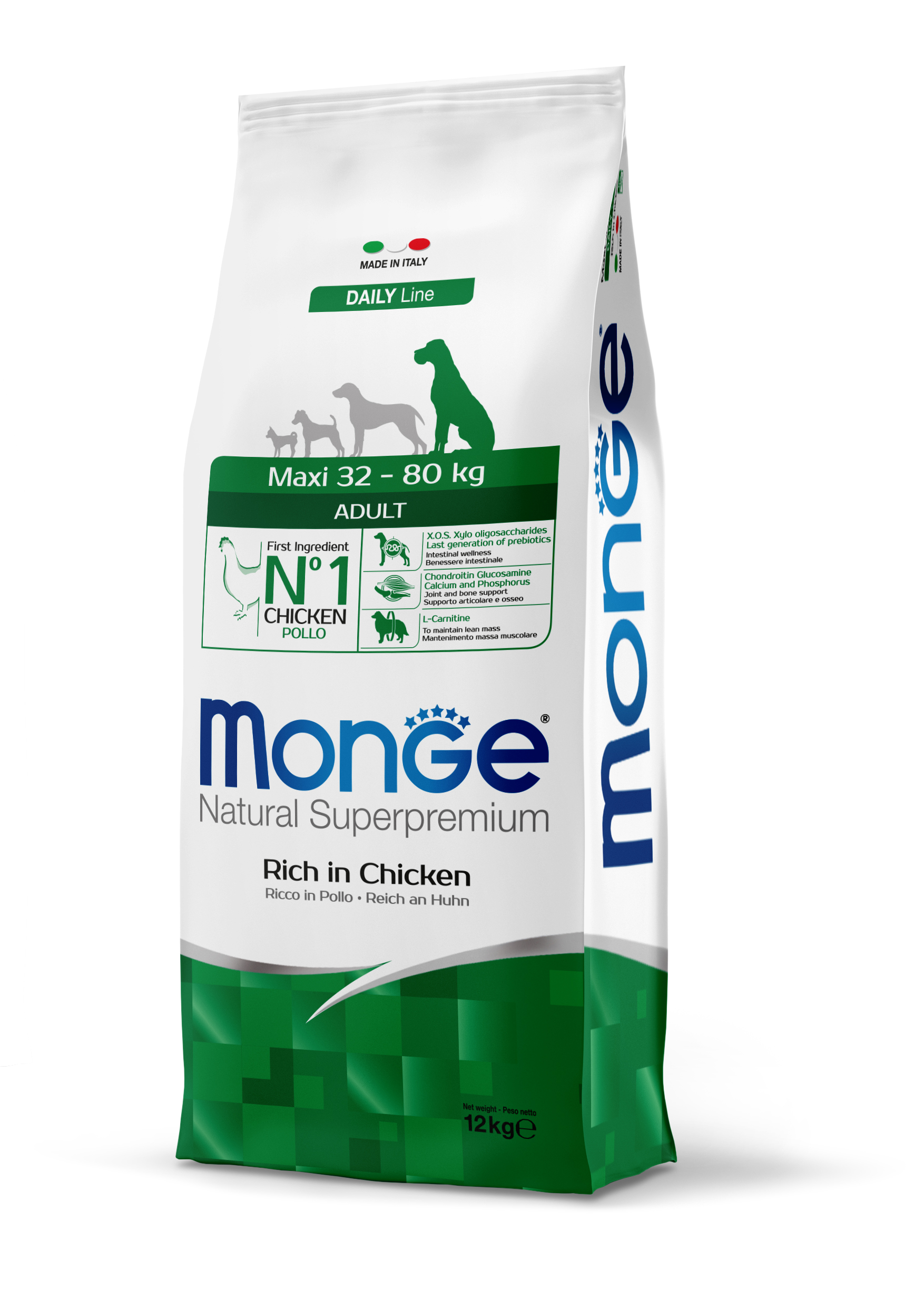 Monge Daily Line Maxi Adult suché krmivo pro psy - kuřecí 12 kg