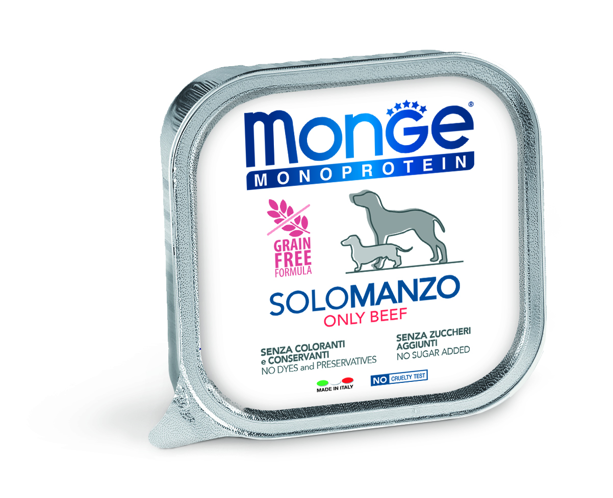 Monge Dog Monoprotein paté - hovězí 150 g