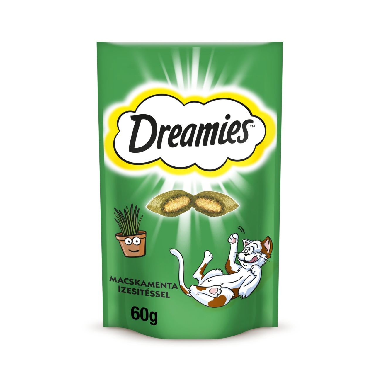 DREAMIES Katzensnack mit Katzenminze Geschmack 60 g