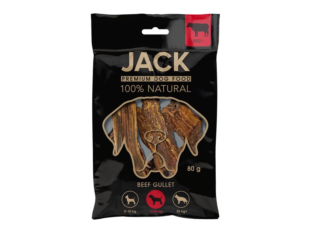 JACK Rinderspeiseröhre Kauartikel für Hunde 80 g