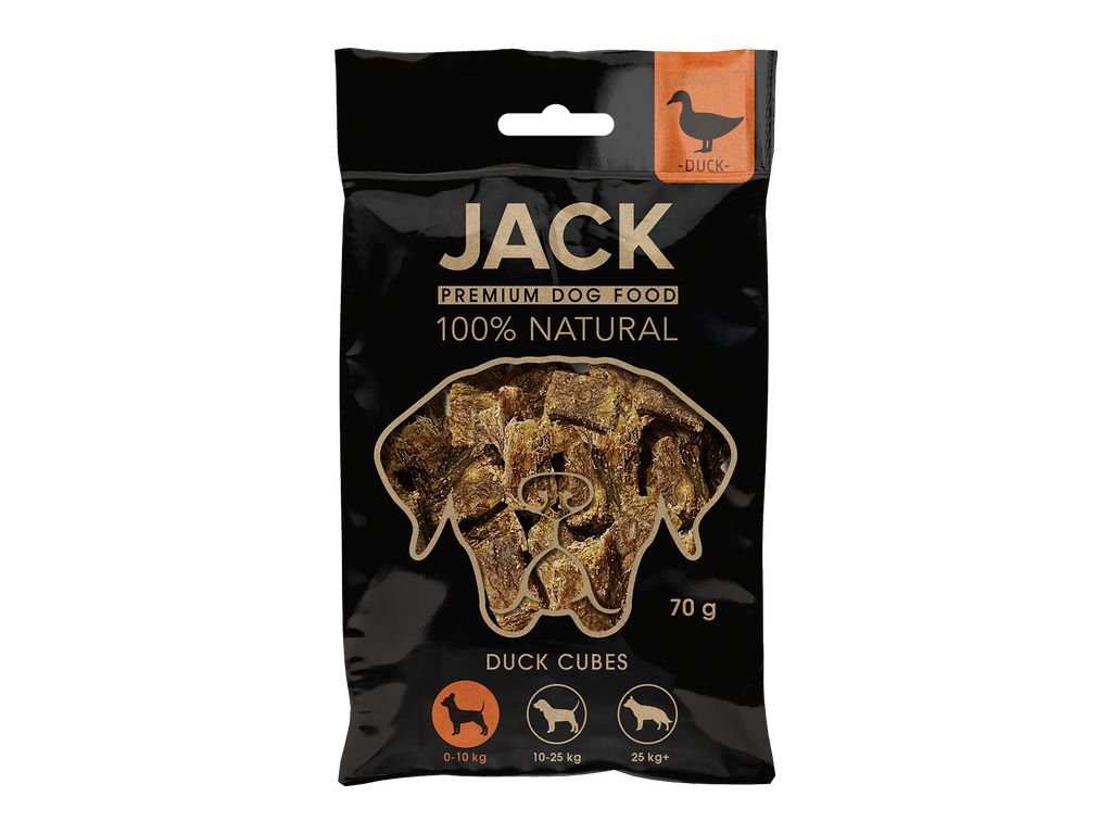 JACK Enten-Häppchen Kauartikel für Hunde 70 g