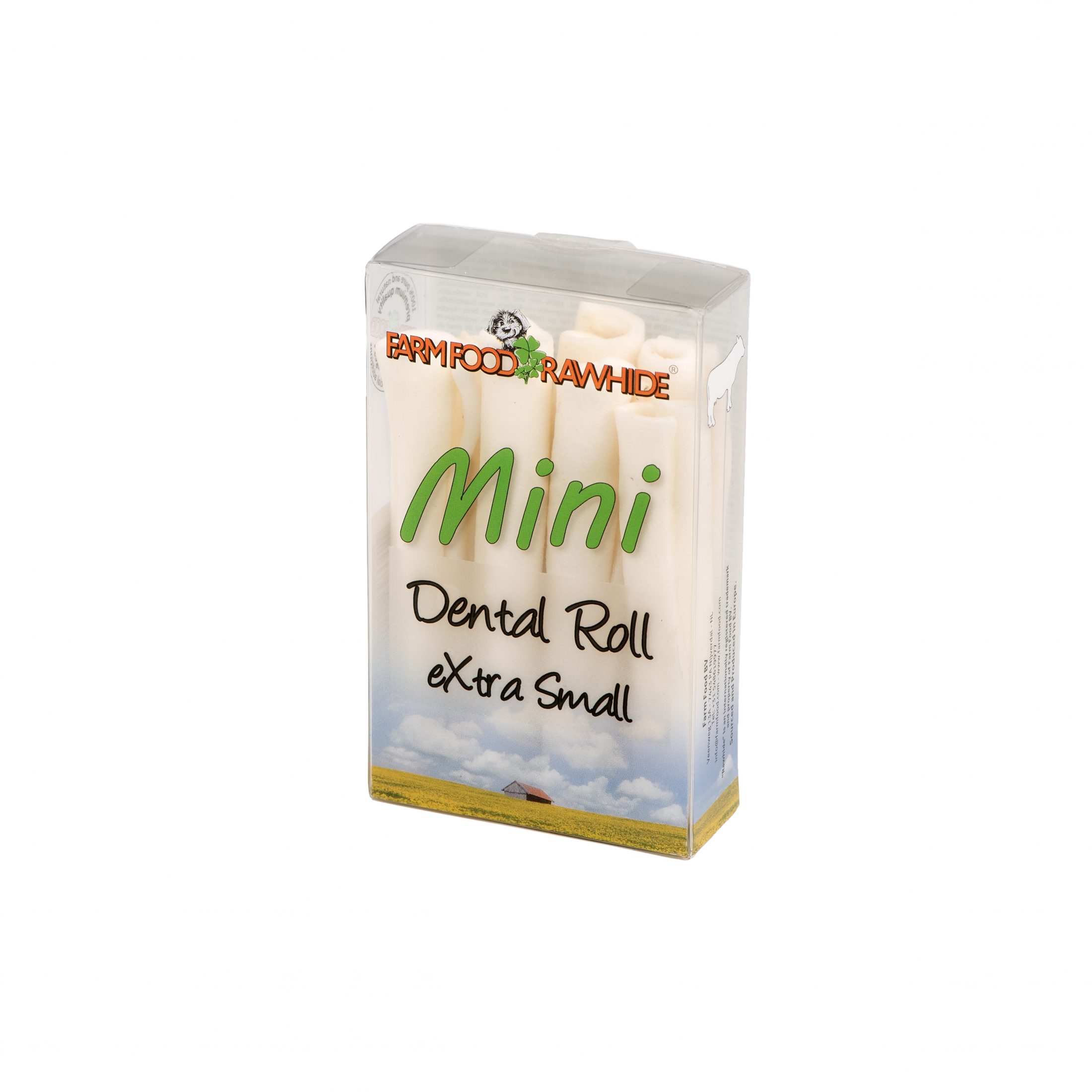 Farm Food Rawhide Mini Dental Roll XS