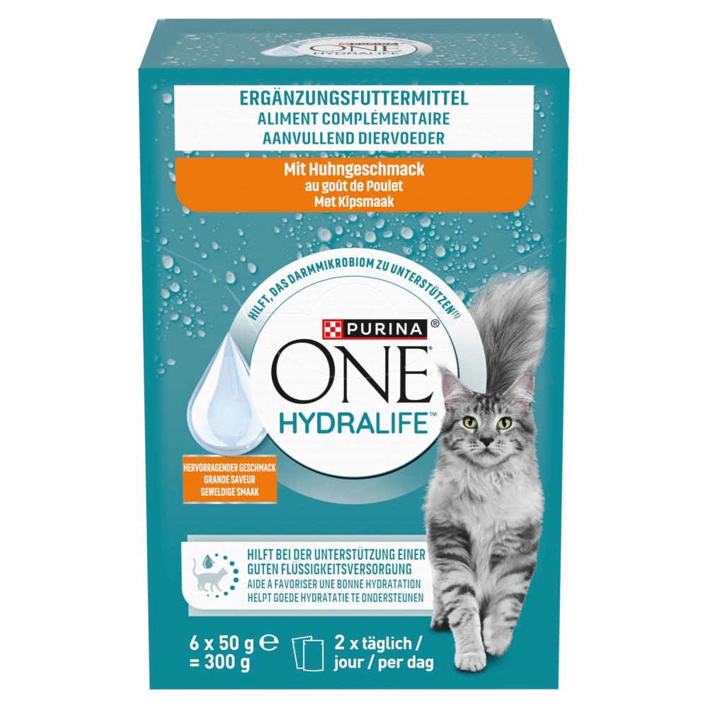 Purina ONE Hydralife kapsičky - kuřecí 6 x 50 g