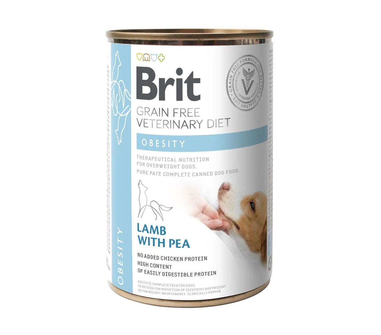 Brit Veterinary Diet Obesity konzerva pro psy 400 g