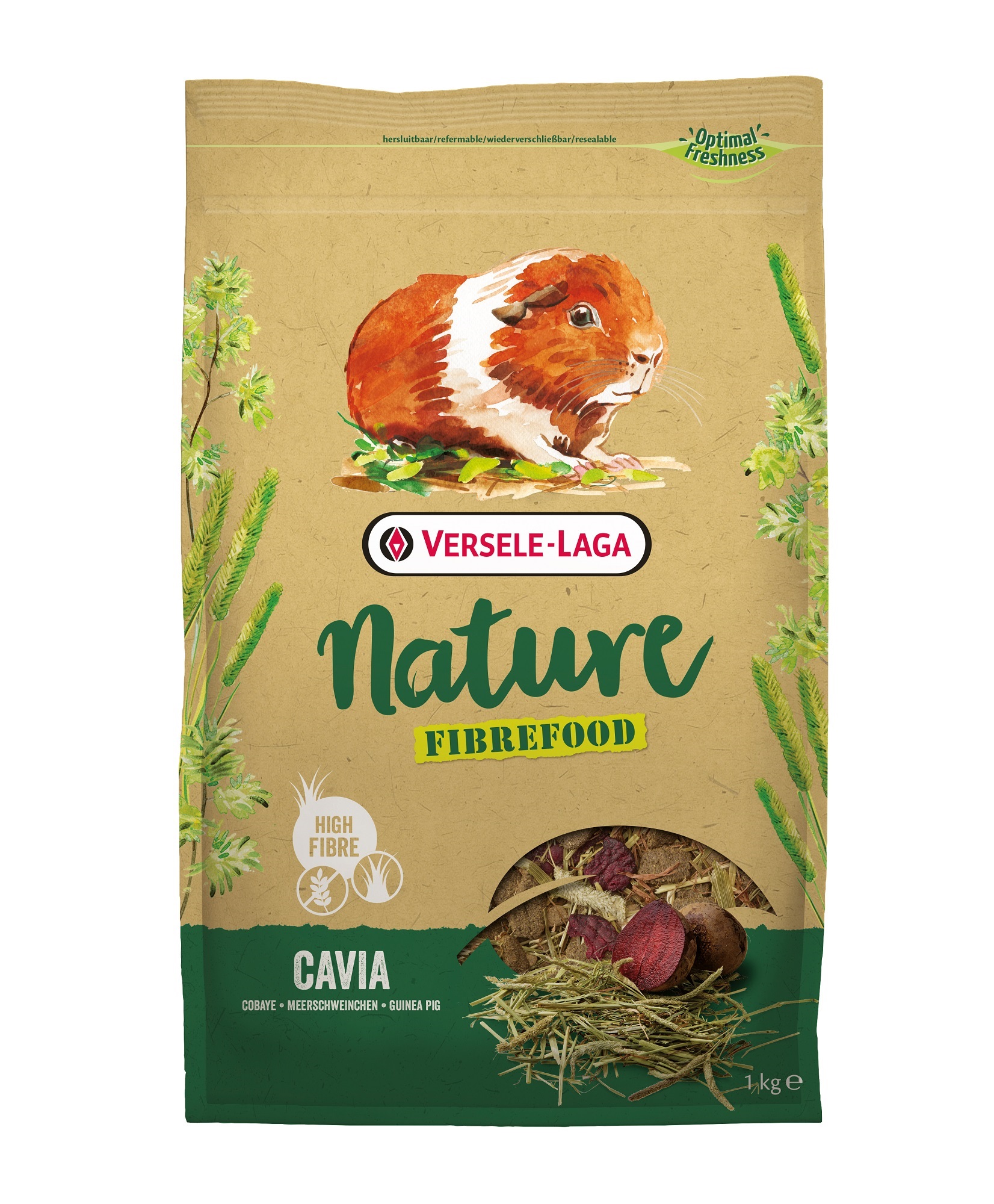 Versele Laga Nature Fiberfood Cavia - morčata 1 kg