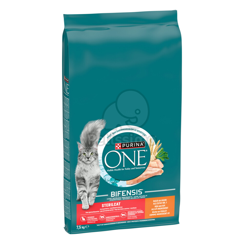 Purina One Sterilcat csirkében gazdag száraz macskaeledel 2 x 7,5 kg