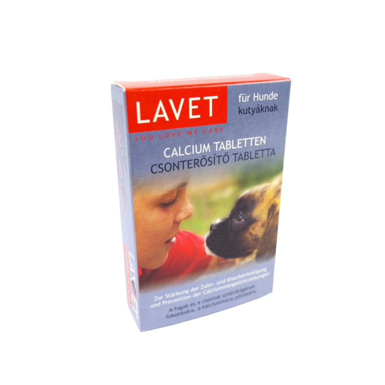 Lavet tablete za krepitev kosti psa 50 kosov