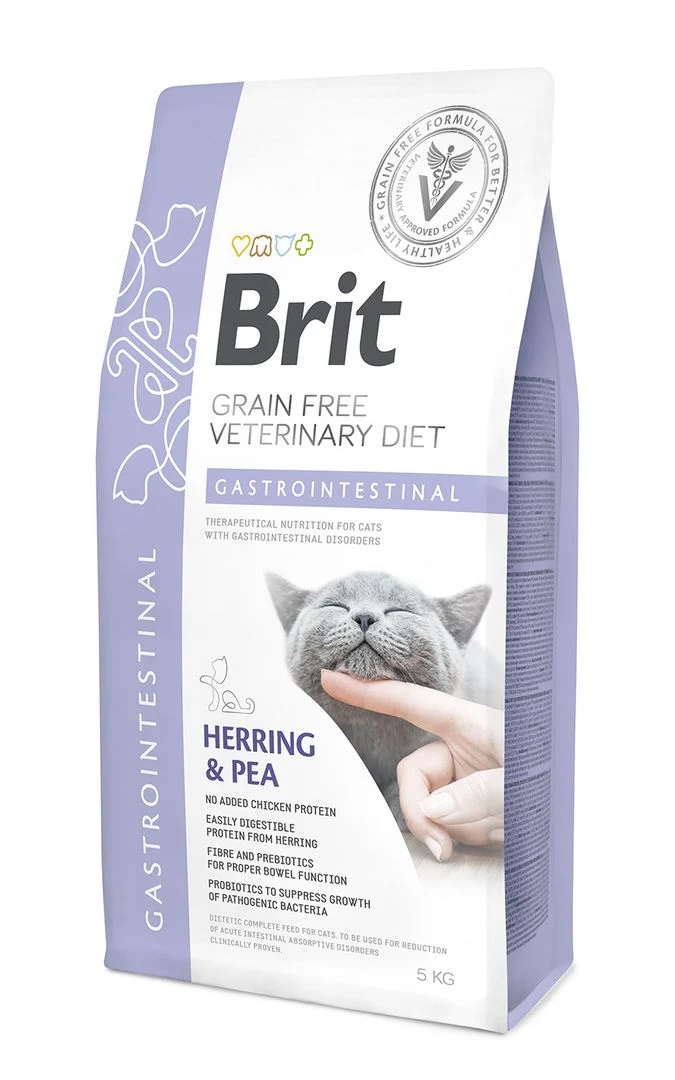 Brit Veterinary Diets Gastrointestinal suché krmivo pro kočky 0,4 kg