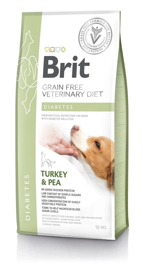 Brit Veterinary Diet Diabetes suché krmivo pro psy 12 kg