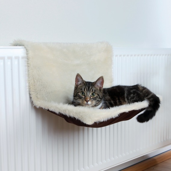 Trixie odpočívadlo na radiátor pro kočky, hnědé / černé 1 ks (TRX43141)