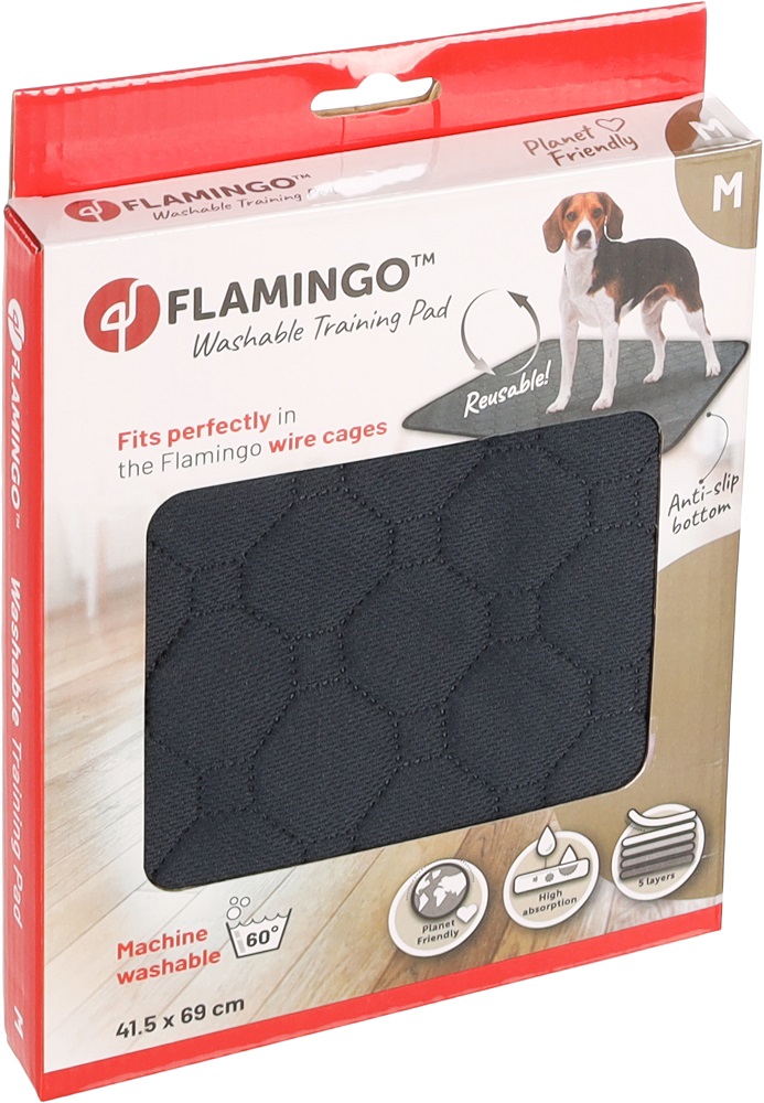 Flamingo Trainingsmatte Patsy Grau M