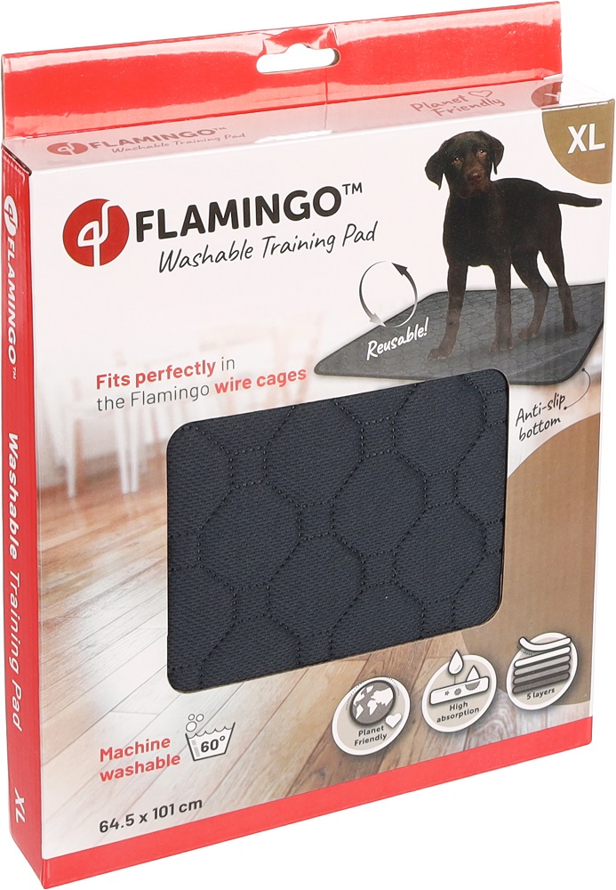 Flamingo Trainingsmatte Patsy Grau XL