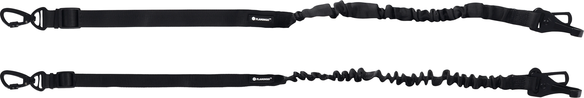FLAMINGO Autosicherheitsgurt Sarge - Schwarz S   A: 80-90 cm B: 2 cm