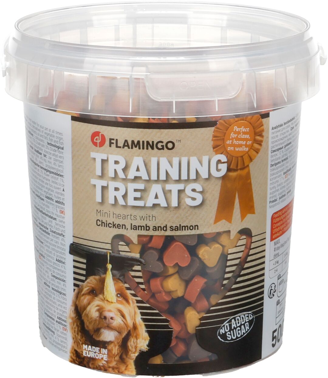 Flamingo Training Treats jutalomfalatok - csirke, bárány, lazac 500 g
