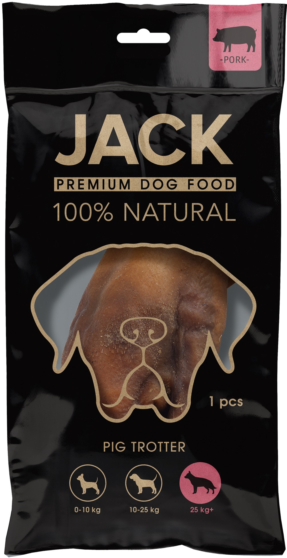 Jack sertésköröm 1 db - 90 g