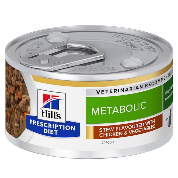 Hill's Prescription Diet Metabolic Weight Management Vegetable & Chicken Stew krmivo pro psy - konzerva 156 g