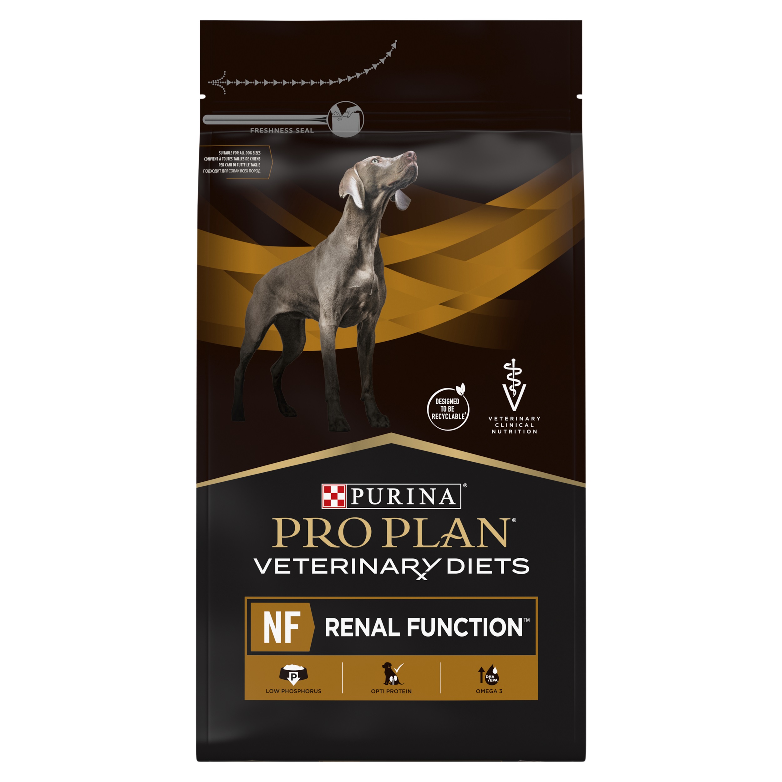Purina Pro Plan Veterinary Diets Canine NF Renal Function suché krmivo pro psy 3 kg