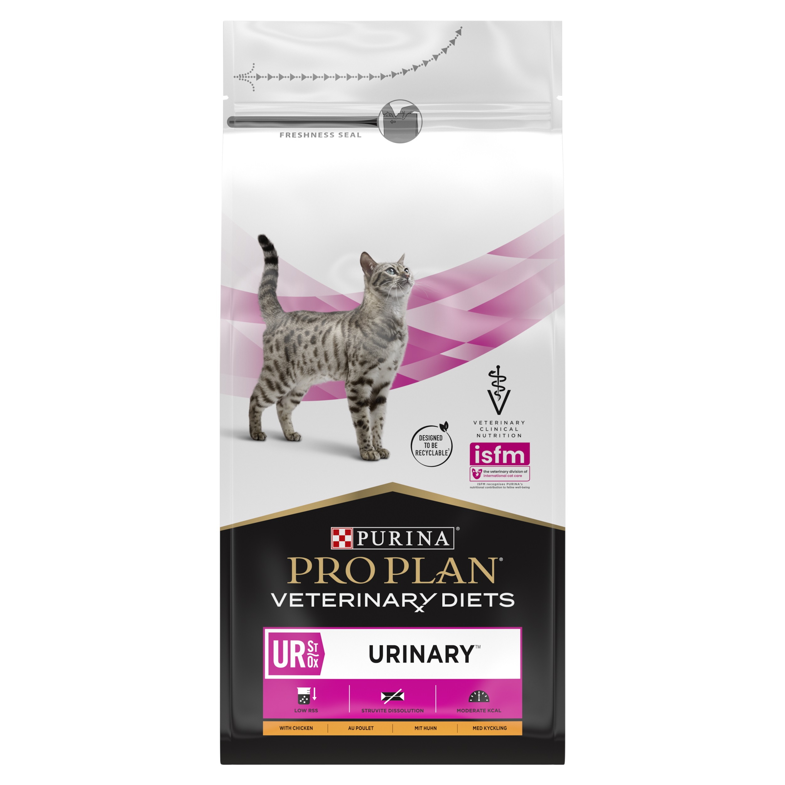 Purina Pro Plan Veterinary Diets Feline UR Urinary suché krmivo pro kočky s kuřecím masem 350 g