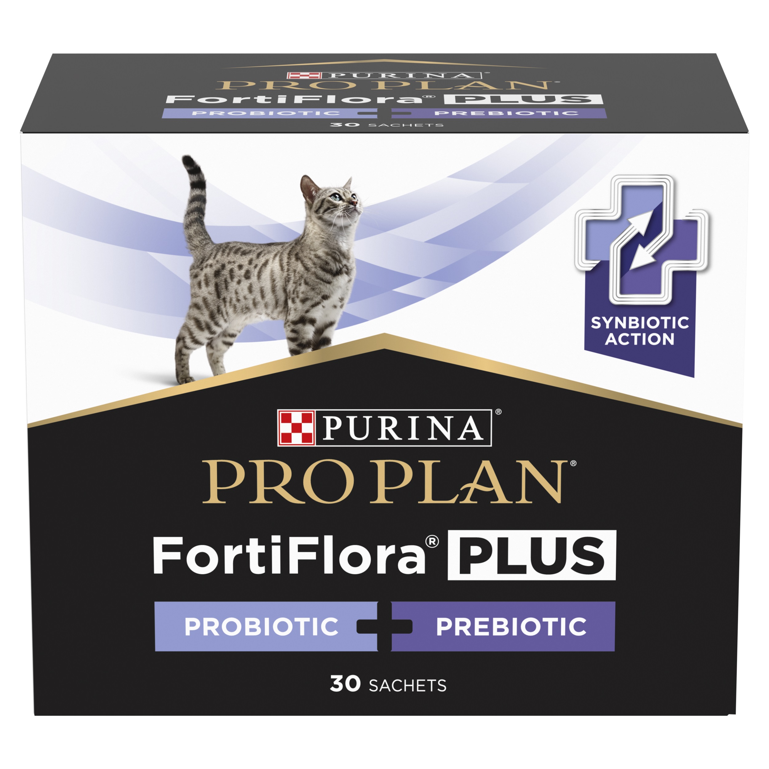 Pro Plan FortiFlora Plus pentru pisici 30 x 1,5 g