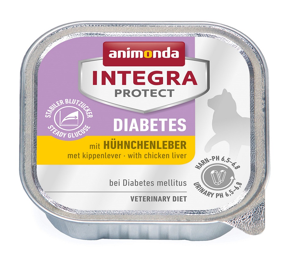 Animonda Cat Integra Protect Diabetes vaničky, kuřecí ledvina 100 g