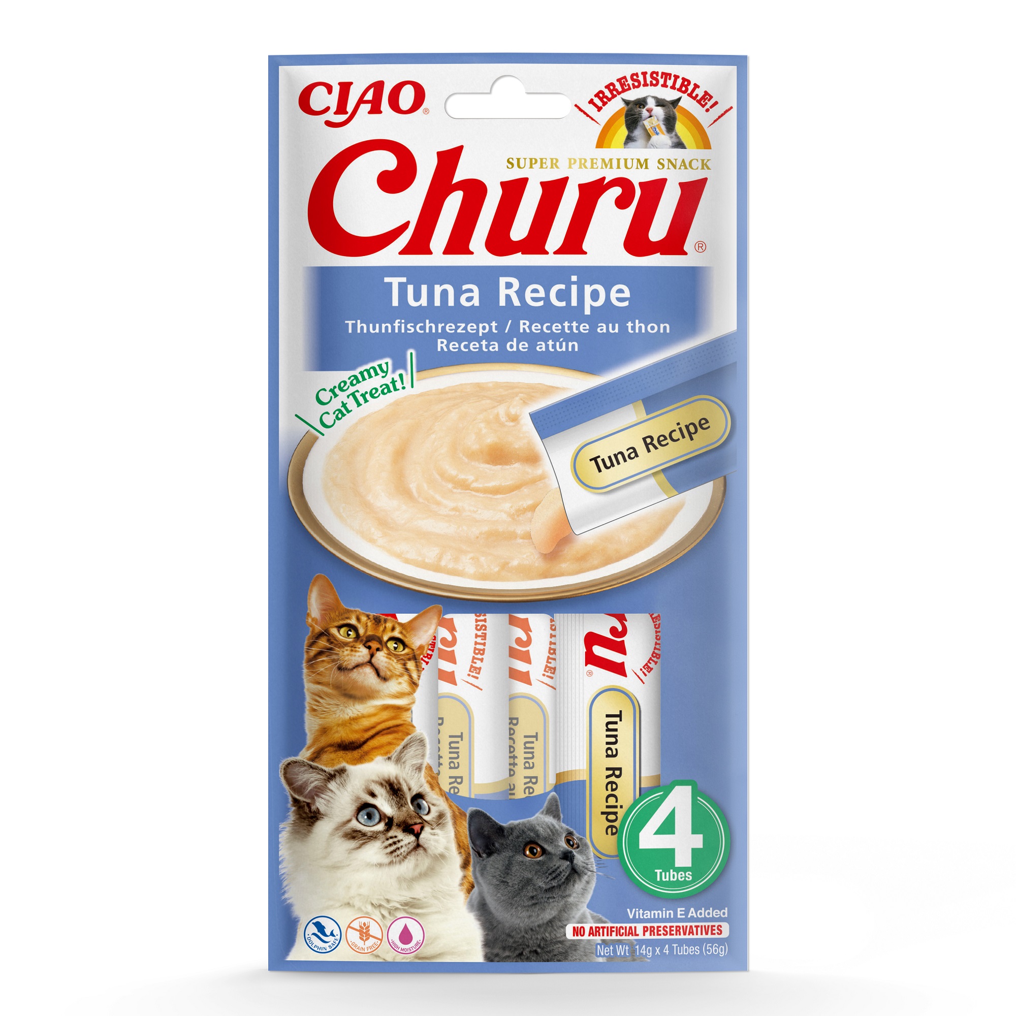 INABA Cat Churu Purée - ton 4 x 14 g