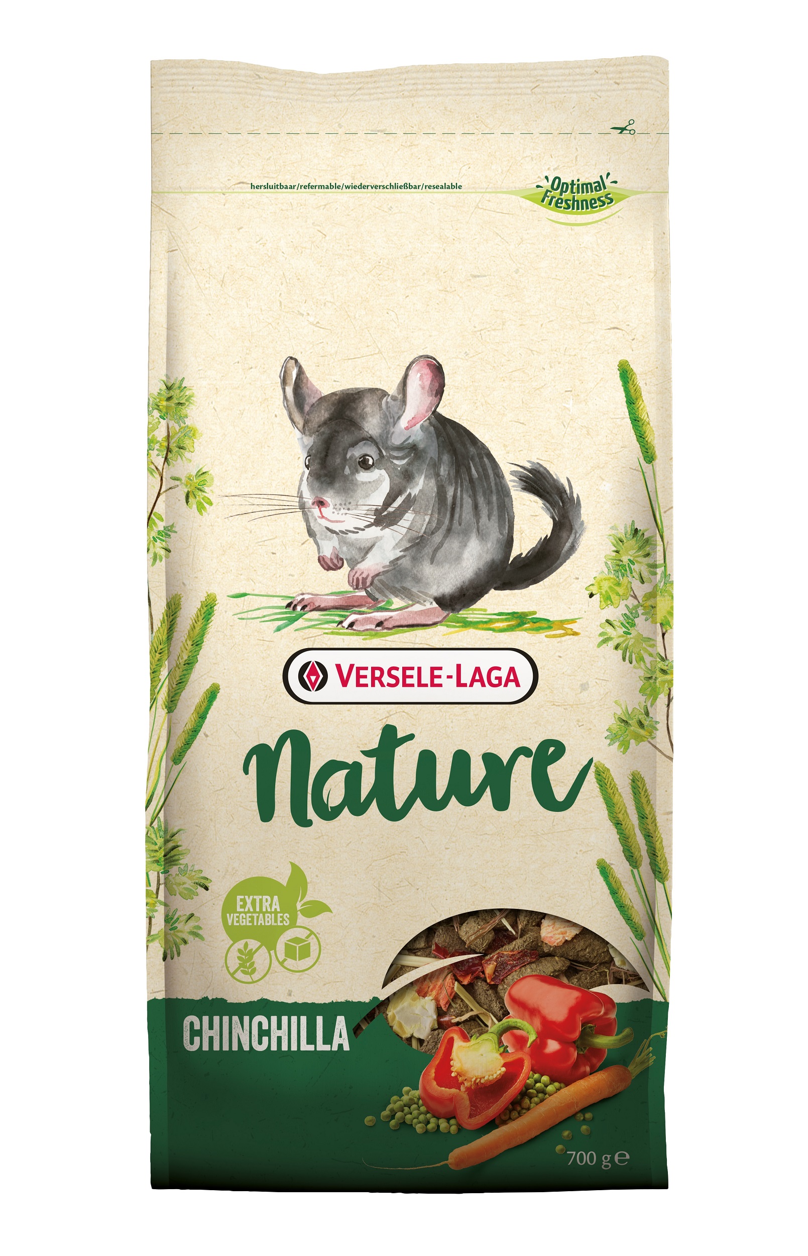 Versele Laga Nature Chinchilla - činčila 9 kg