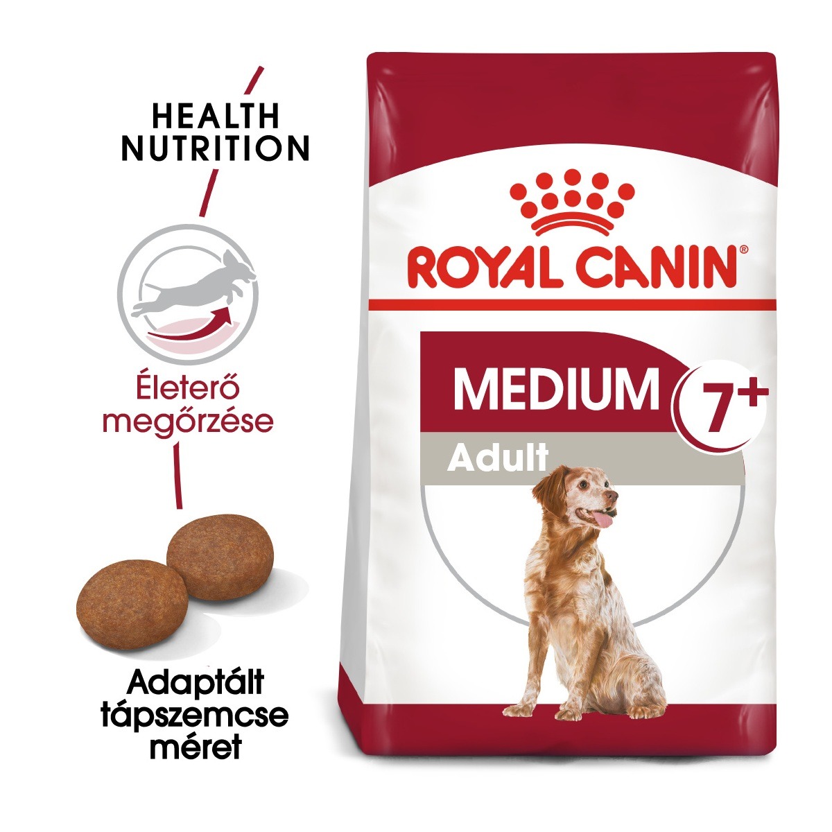 Royal Canin Medium Adult 7+ - granule pre starnúce psy stredne veľkých plemien 4 kg