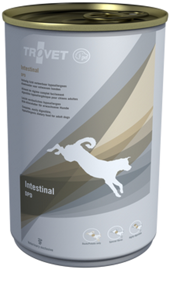 Trovet Intestinal Duck Potato Konzerva  24 x 400 g