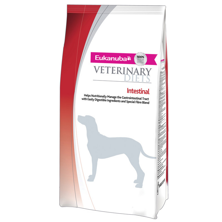EUKANUBA Veterinary Diets Intestinal Dog Spezialfutter für Hunde 5 kg
