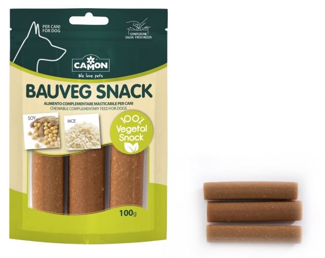 CAMON Bauveg Hundesnack - Süßkartoffeln und Reis 100 g (AE322)