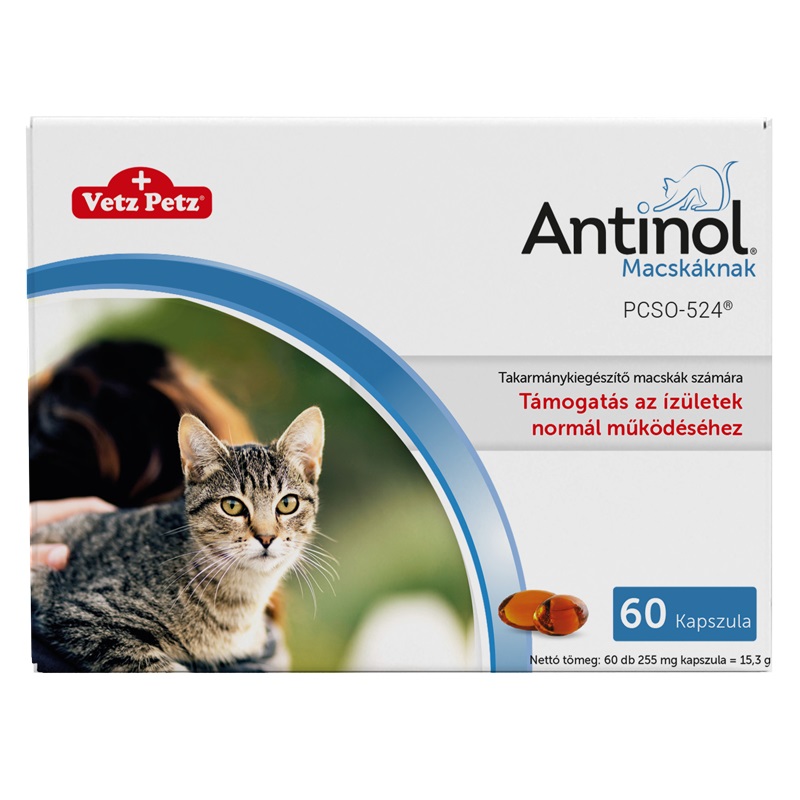 Antinol Futterergänzungskapsel für Katzen 60 Kapseln