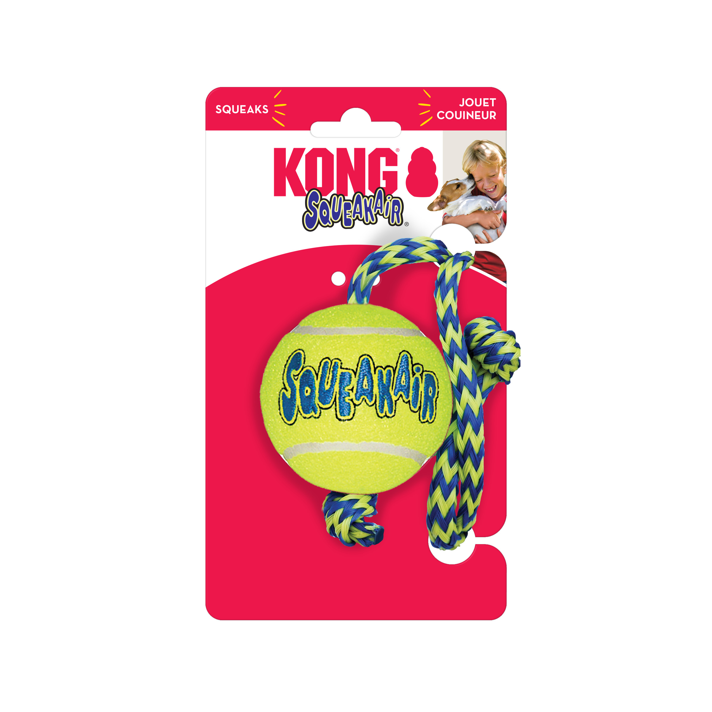 KONG SqueakAir Dog Ball M (AST21)