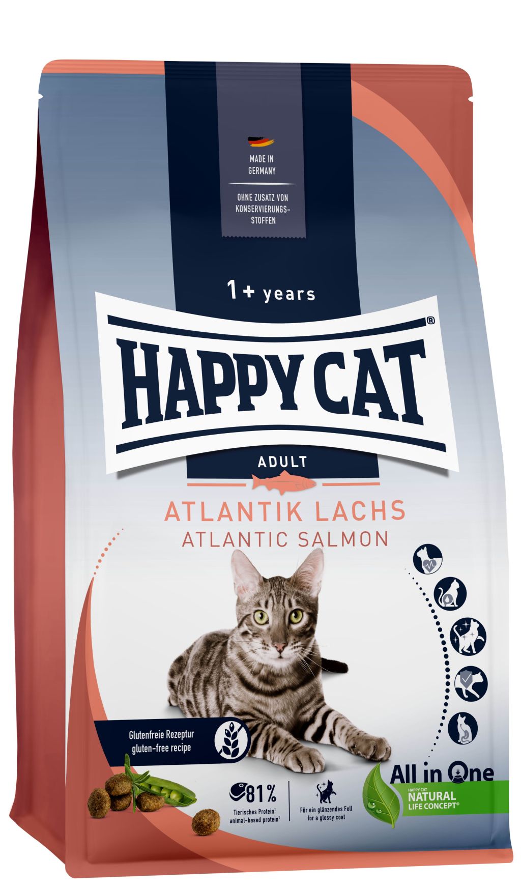 Happy Cat Culinary Atlantik Lachs - Losos 10 kg