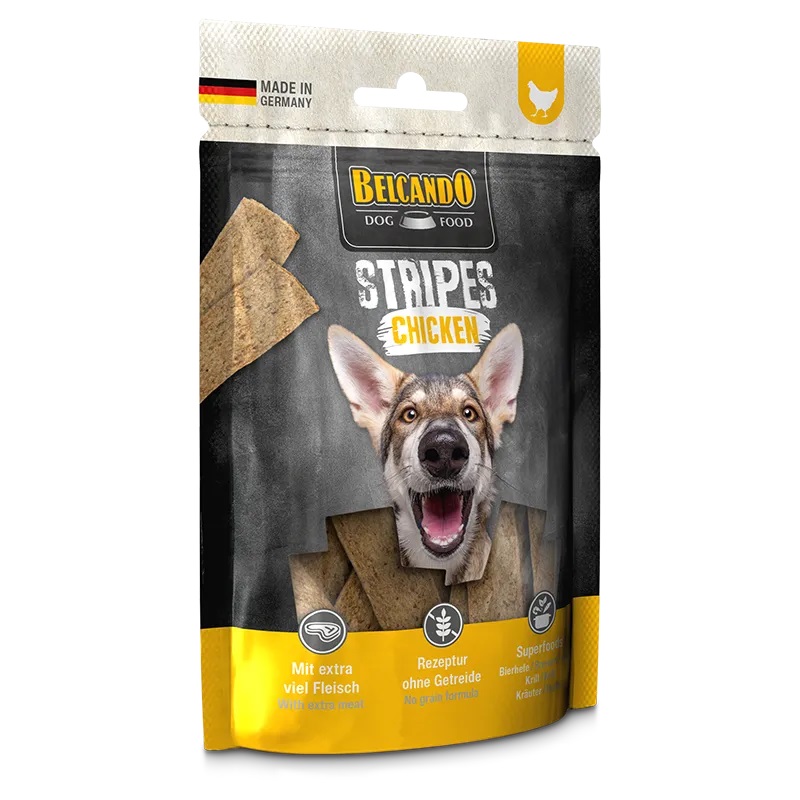 Belcando Stripes Chicken Hundesnacks mit Hühnerfleisch 70 g