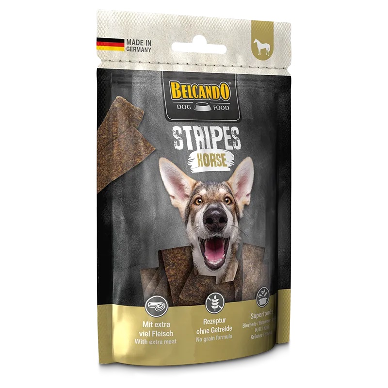 Belcando Stripes Horse Hundesnacks mit Pferdefleisch 70 g