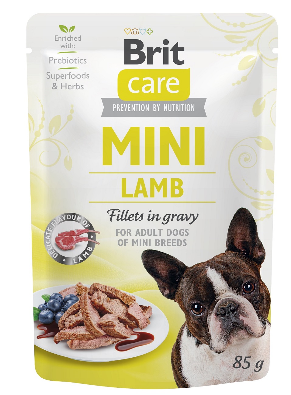 Brit Care Mini Fillets in Gravy - Lamb 85 g