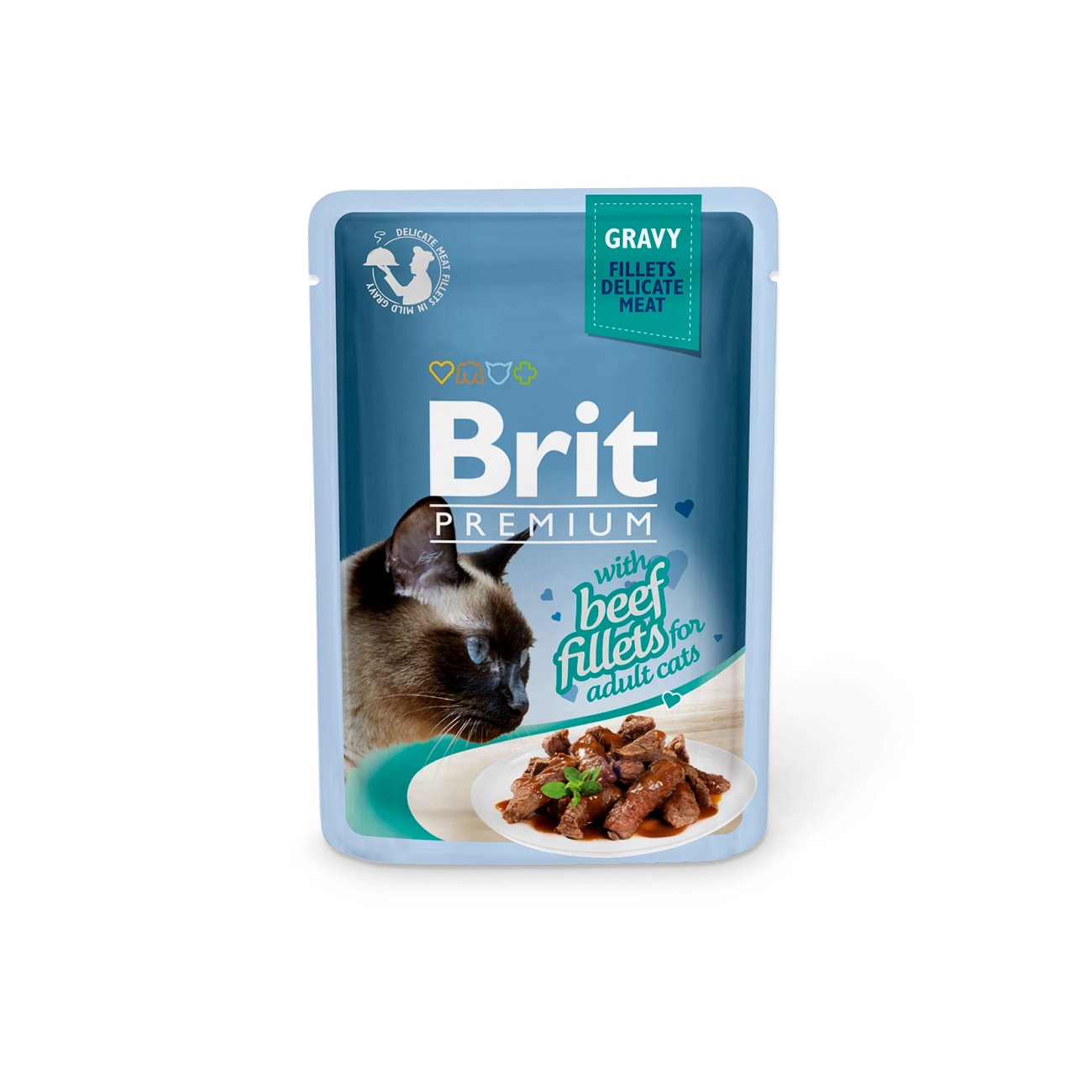 Brit Premium Cat Gravy - Beef Fillets 85 g
