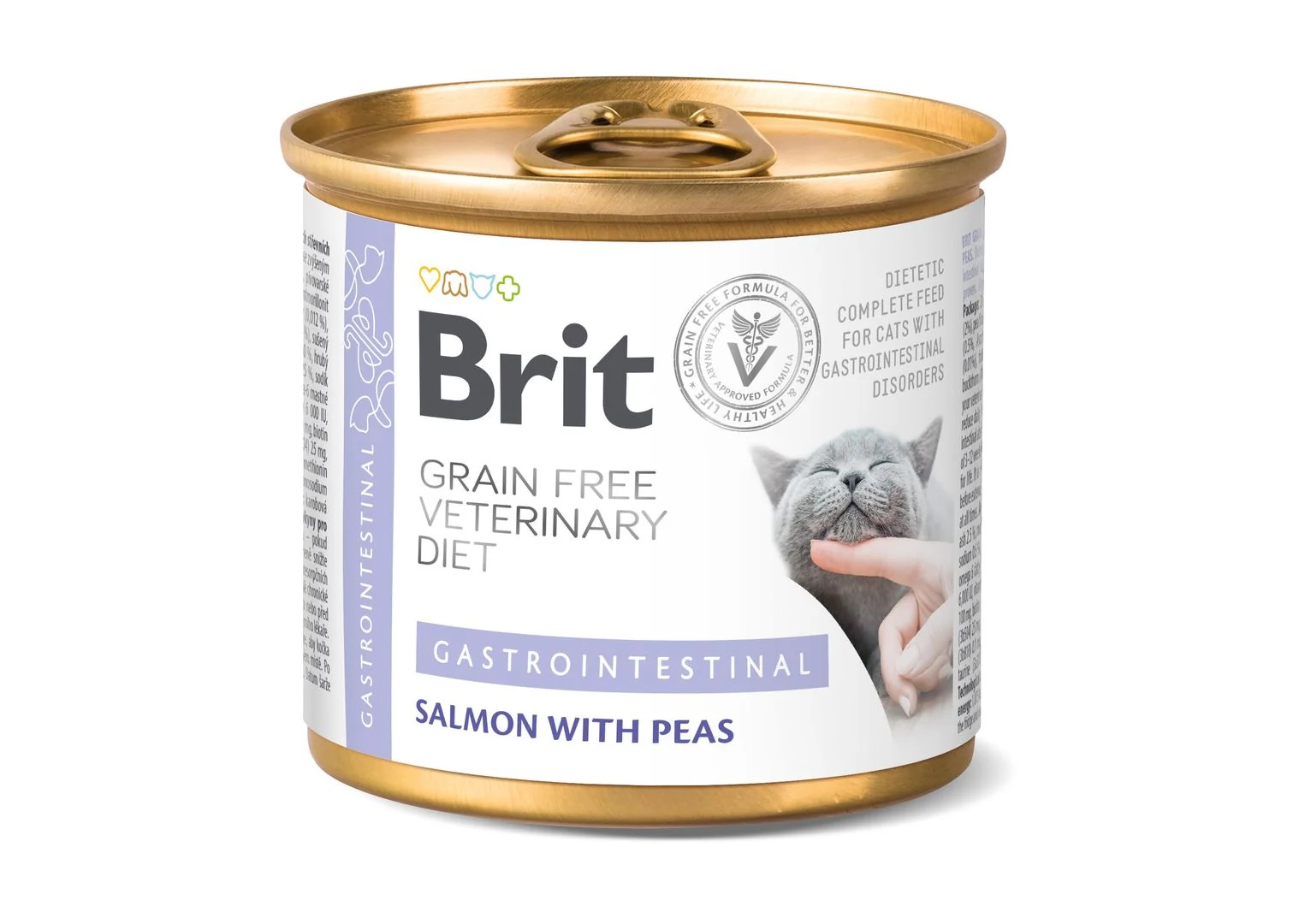 Brit Veterinary Diet Gastrointestinal konzerva pro kočky 200 g