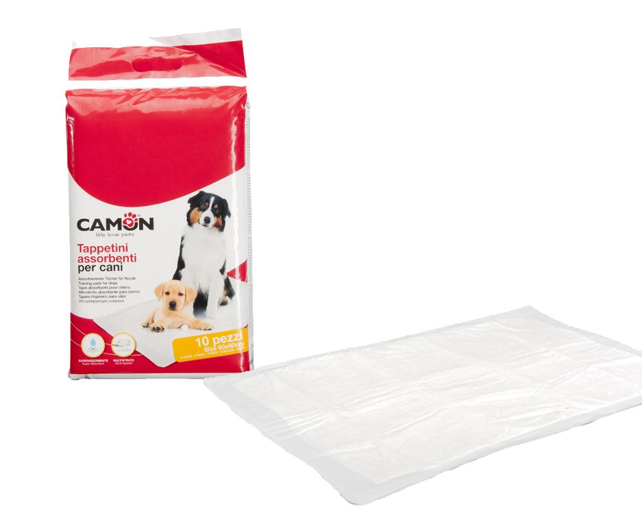 CAMON Saugfähige Einwegmatten für Hunde 60 x 40 cm - 15 Stück (B043/1)