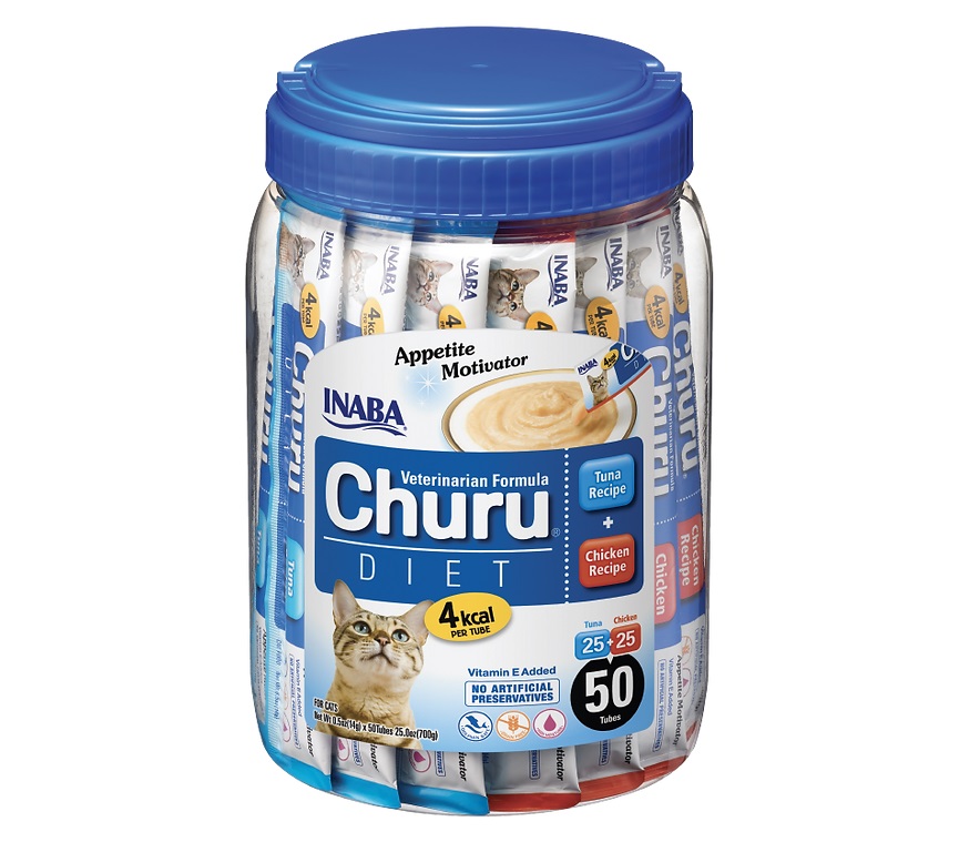 Inaba Cat Vet Churu Diet - pui & ton 50 x 14 g