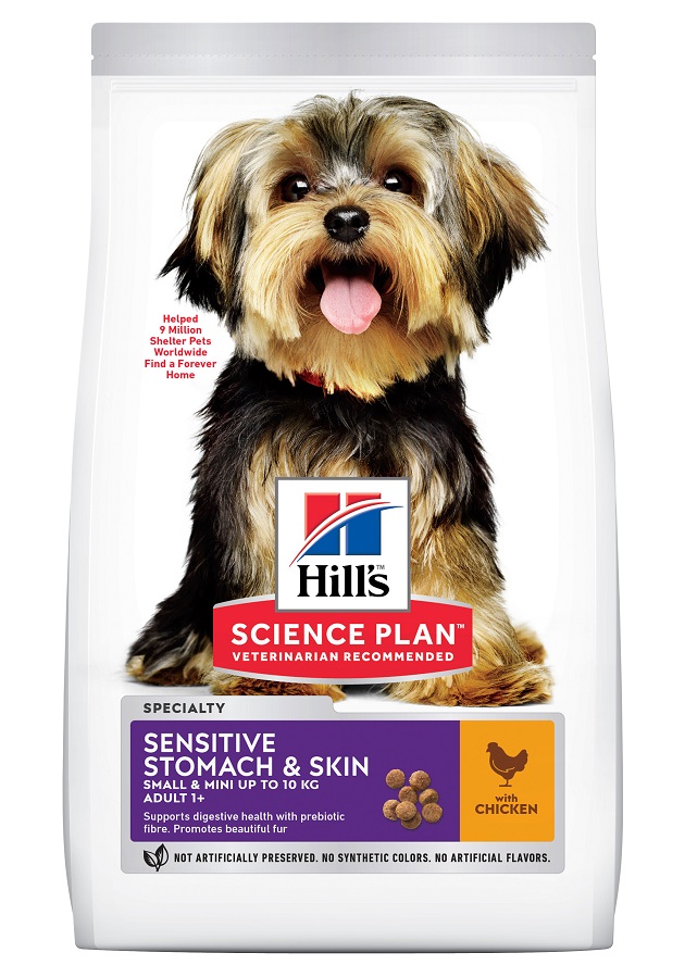 Hill's Science Plan Adult Sensitive Stomach & Skin Small & Mini 3 kg