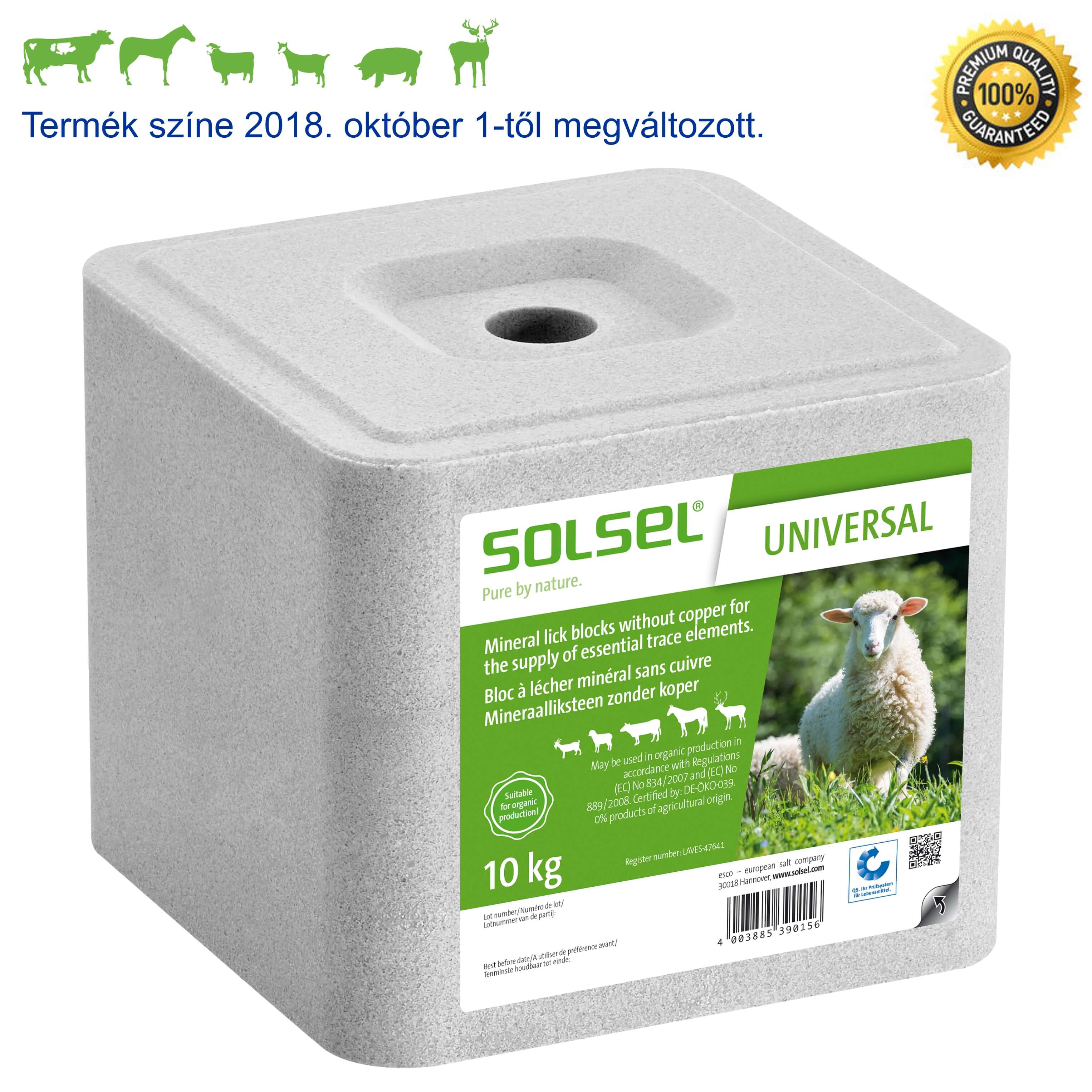 Solsel Universal mineral soľný liz 10 kg