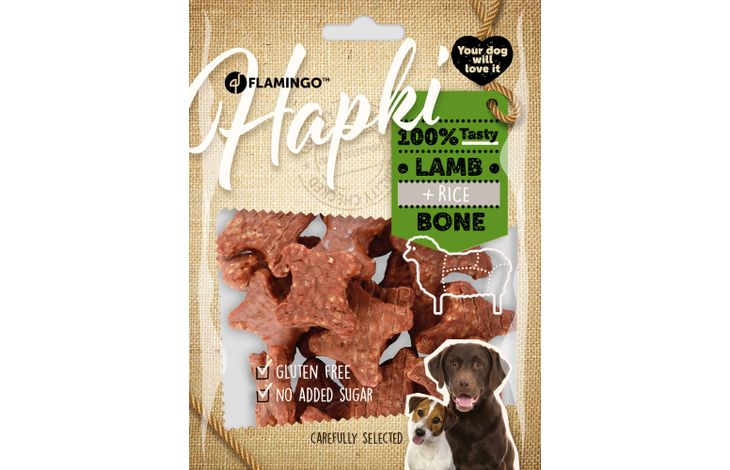 Flamingo Snacks Hapki Nuggets Lamm & Reis 170 g