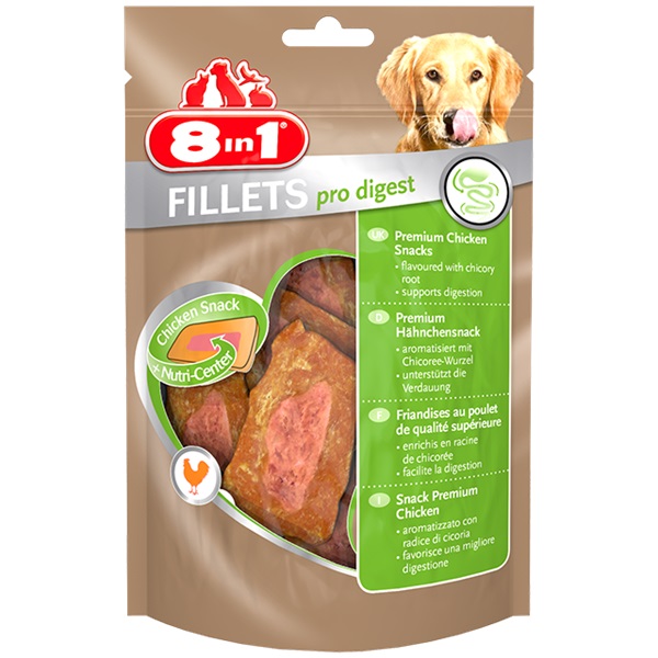 8 in 1 Fillets Pro Digest - przekąska 80 g